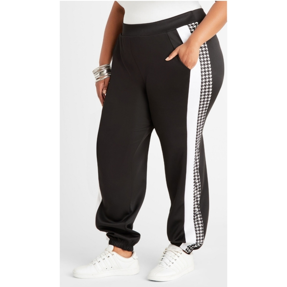 Ashley Stewart Joggers Track Pants Casual Gym 34/36 5x 6x Plus Size